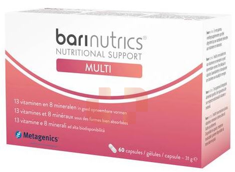 Metagenics Barinutrics Multi 60cps