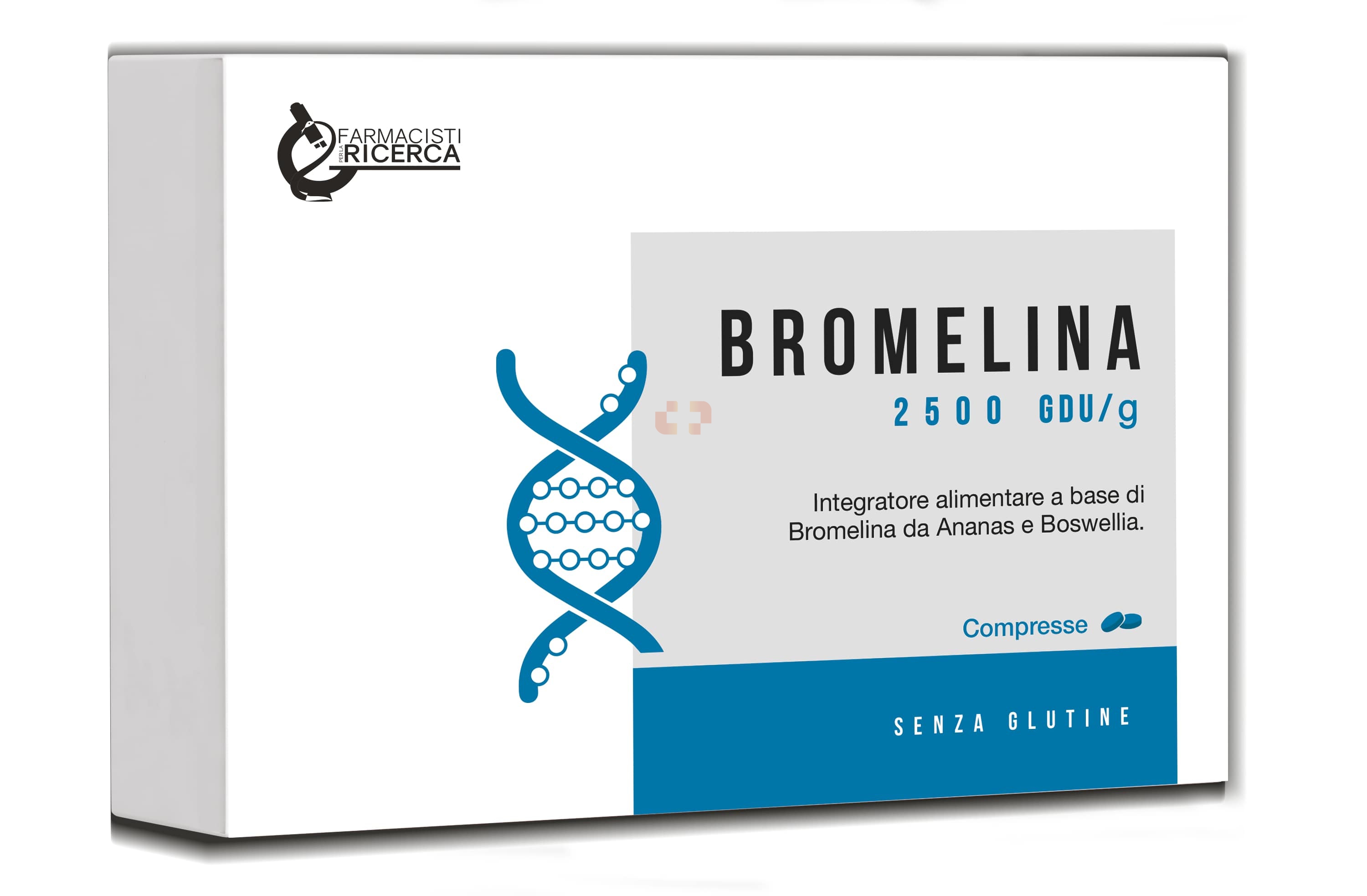 Farmacia Brescia/Fpr Bromelina 2500 Gdu/g 30cpr