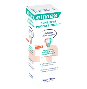 elmex Linea Igiene Dentale Quotidiana Sensitive Professional Colluttorio 400 ml