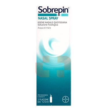 Sobrepin Nasini Linea Pulizia e Salute del Naso Nasal Soluzione Spray 125 ml