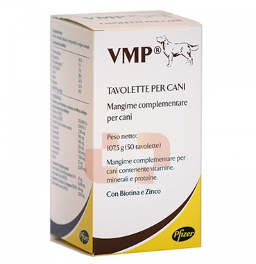 Zoetis Pfizer Linea Animali Domestici VMP Vitamine Cani Integratore 50 Compresse
