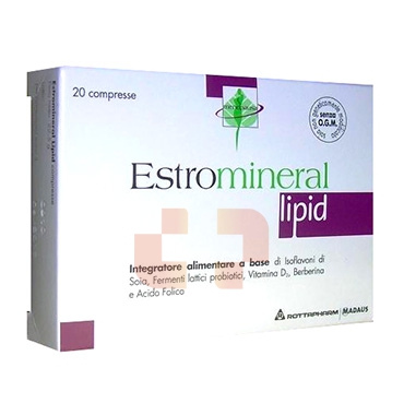Estromineral Linea Benessere e Salute Lipid Integratore Alimentare 20 Compresse