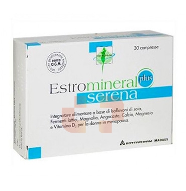 Estromineral Linea Menopausa Serena Plus Integratore Alimentare 30 Compresse