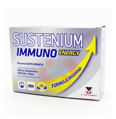 Menarini Linea Sustenium Immuno Energy Integratore Alimentare 14 Buste Arancia