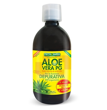 Phytogarda Rimedi Naturali Aloe Vera PG Depurativo Integratore Alimentare 500 ml