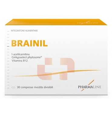 PharmaLine Linea Vitamine Minerali Brainil Integratore 30 Compresse