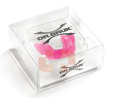 Dr. Brux Bite Dentale Arcata Superiore Notte Modellante Bruxismo Colore Rosa
