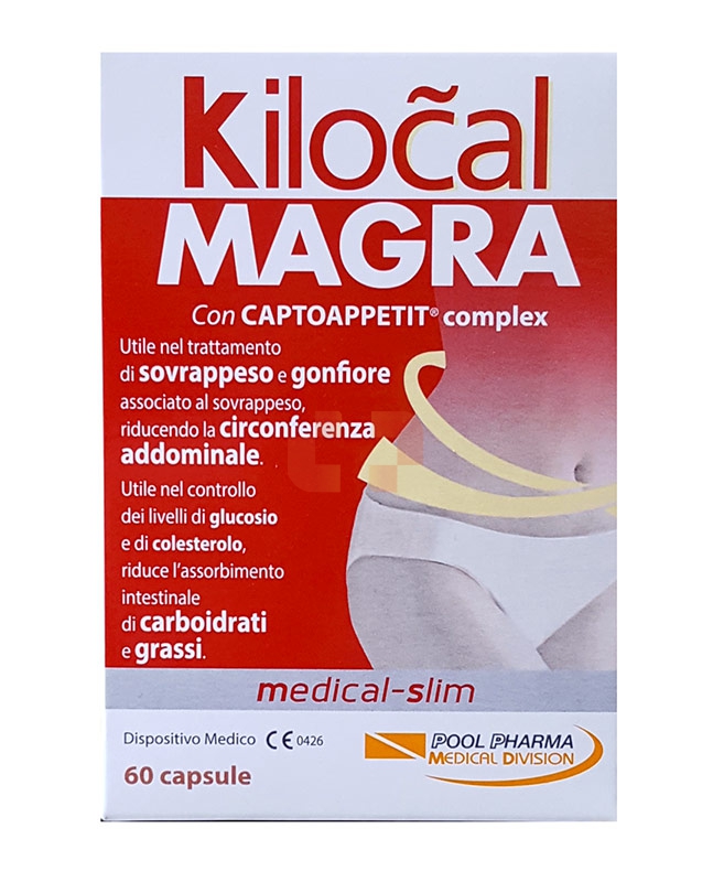 Kilocal Linea Dispositivi Medici Controllo del Peso Kilocal Magra 60 Capsule