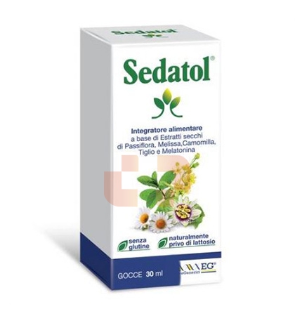 EG Farmaceutici Linea Sonno e Relax Sedatol Integratore Alimentare Gocce 30 ml