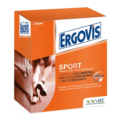 EG Farmaceutici Linea Energia Sprotivi Ergovis Sport Integratore 10 Buste
