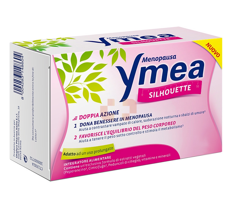 Omega Pharma Linea Menopausa Ymea Silohuette Integratore Alimentare 128 Capsule