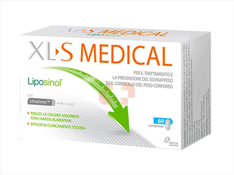 XLS Medical Linea Controllo del Peso Liposinol Integratore 60 Compresse