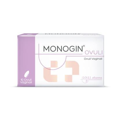 Lo.Li.Pharma Linea Dispositivi Medici Benessere Donna Monogin 10 Ovuli Vaginali