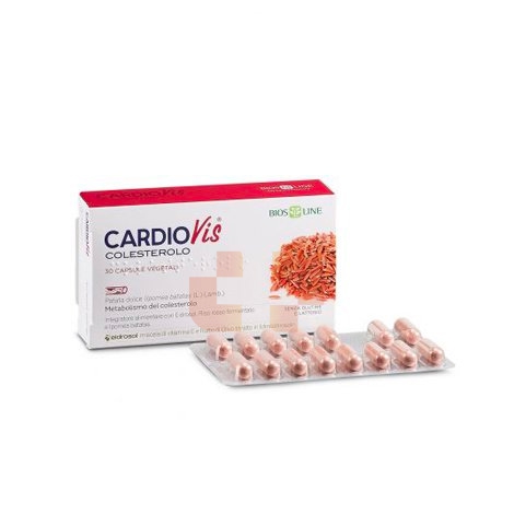 Bios Line Linea Colesterolo e Trigliceridi CardioVis Integratore 60 Capsule