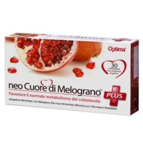 Optima Naturals Linea Antiossidante neo Cuore di Melograno Plus 30 Compresse