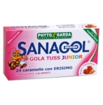 Phytogarda Linea Rimedi Naturali Sanagol Tuss Junior Caramelle Gusto Fragola