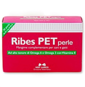 N.B.F. Lanes Linea Animali Domestici Ribes Pet Integratore Cani e Gatti 30 Perle