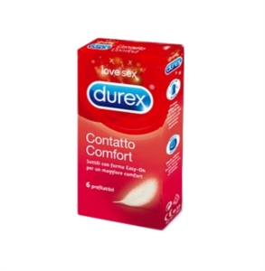 Durex Linea Feeling Contatto Comfort Profilattici Confezione con 6 Profilattici
