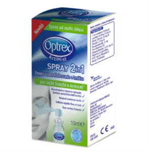Optrex Linea Salute dell'Occhio Actimist 2 in 1 Spray Occhi Stanchi 10 ml