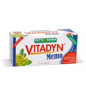 Phyto Garda Linea Vitamine e Minerali Vitadyn Memo 10 Flaconcini 10 ml Monodose
