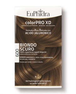 EuPhidra Linea ColorPRO XD Colorazione Extra-Delixata 600 Biondo Scuro