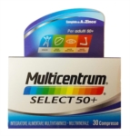 Multicentrum Linea Vitamine Minerali Select 50 Integratore 50 Anni 30 Compresse