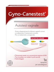 Bayer Linea Dispositivi Medici Gyno-Canestest Autotest Vaginale 1 Tampone