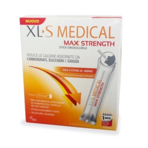 XLS Medical Linea Controllo del Peso Max Strenght Integratore 60 Stick
