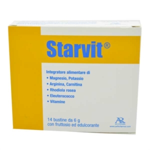 AR Fitofarma Linea Vitamine Minerali Starvit Integratore Alimentare 14 Buste