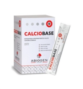 Abiogen Pharma Linea Salute Ossea Calciobase Integratore Alimentare 30 Stick