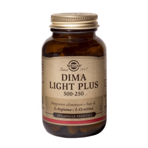 Solgar Linea Aminoacidi Dima Light Plus Integratore Alimentare 50 Capsule